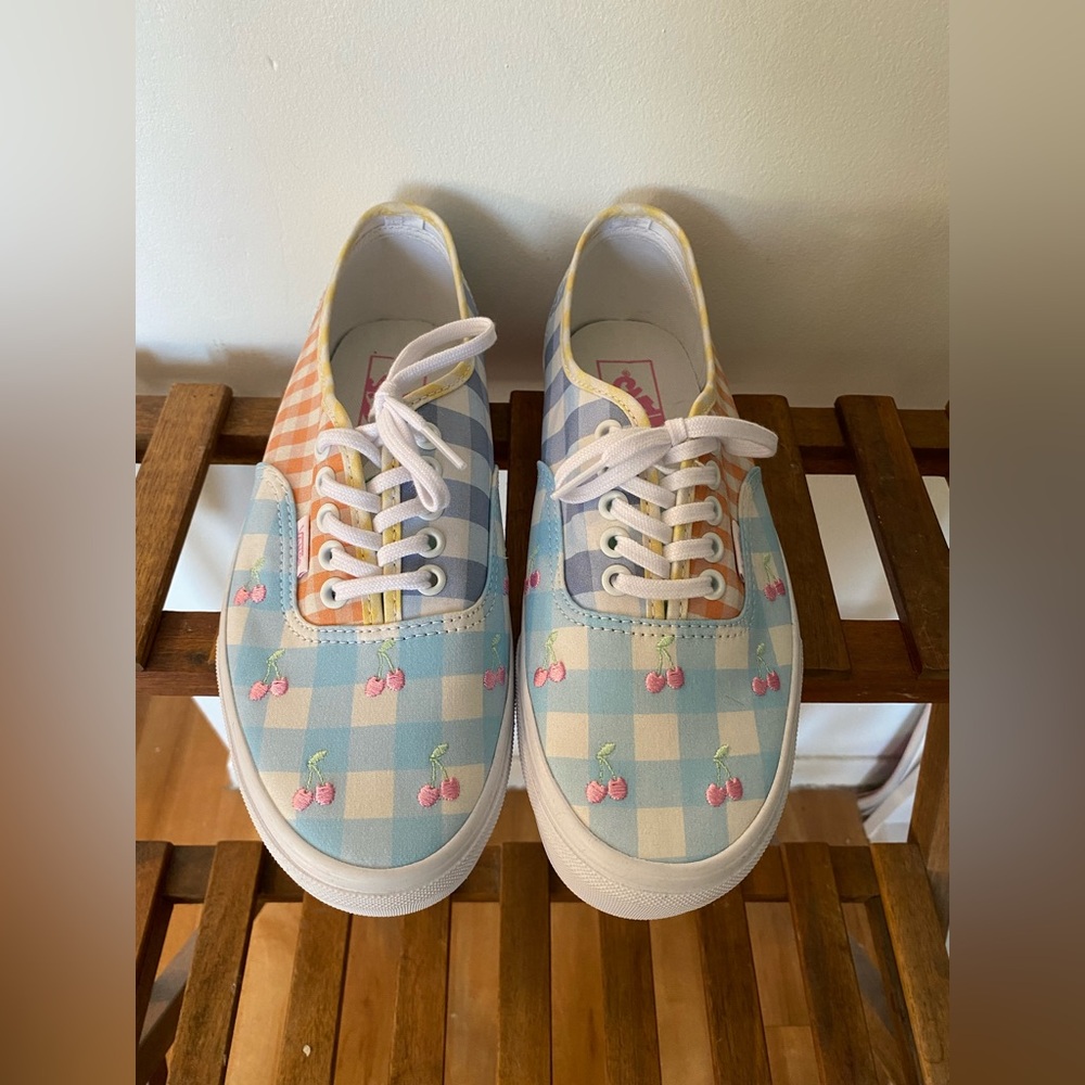 VANS GINGHAM BLOCK SNEAKER - Picture 4 of 5